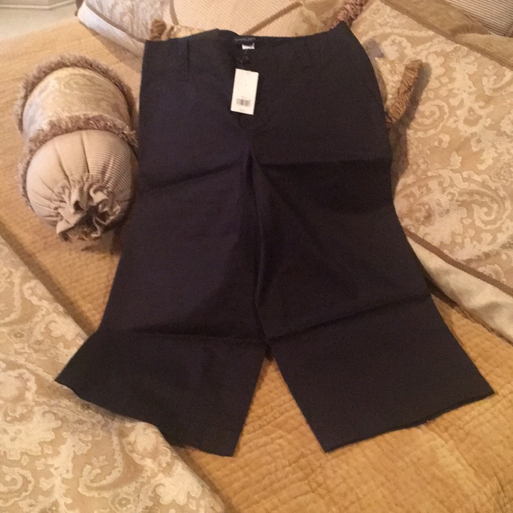 Banana Republic Black Martin Capri Pants 4